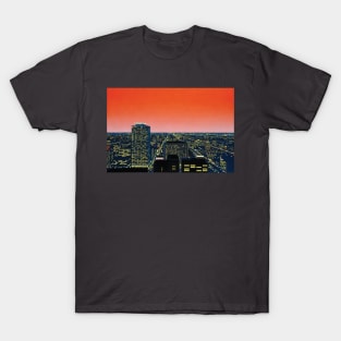 Hiroshi Nagai - City Pop Art at night T-Shirt